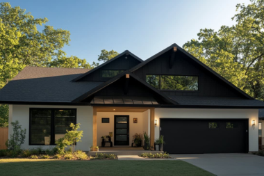 fiberglass roofing shingles an honest review contemporary home with dark shingle colors custom built michigan