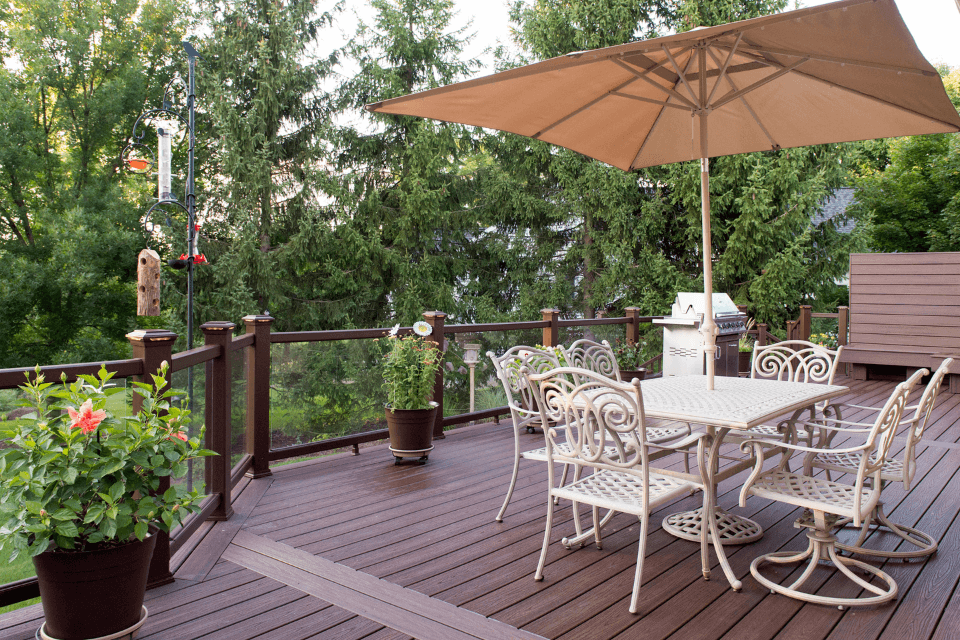trex composite decking lines comparison outdoor living space custom built lansing mi