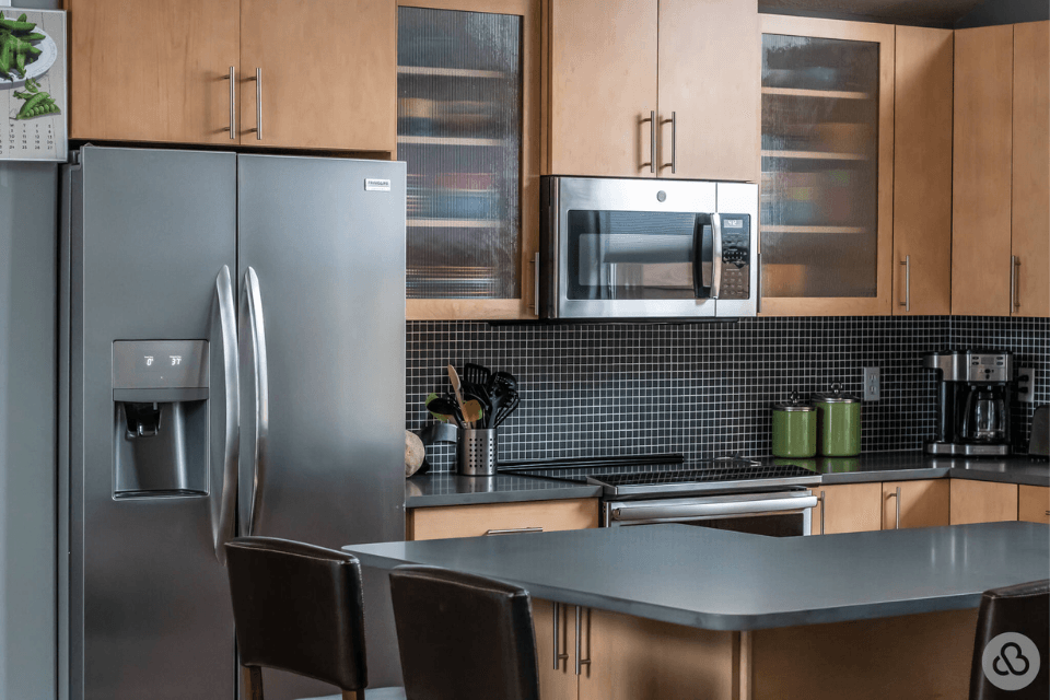 luxury kitchen remodel timeline island with seats refrigerator custom built