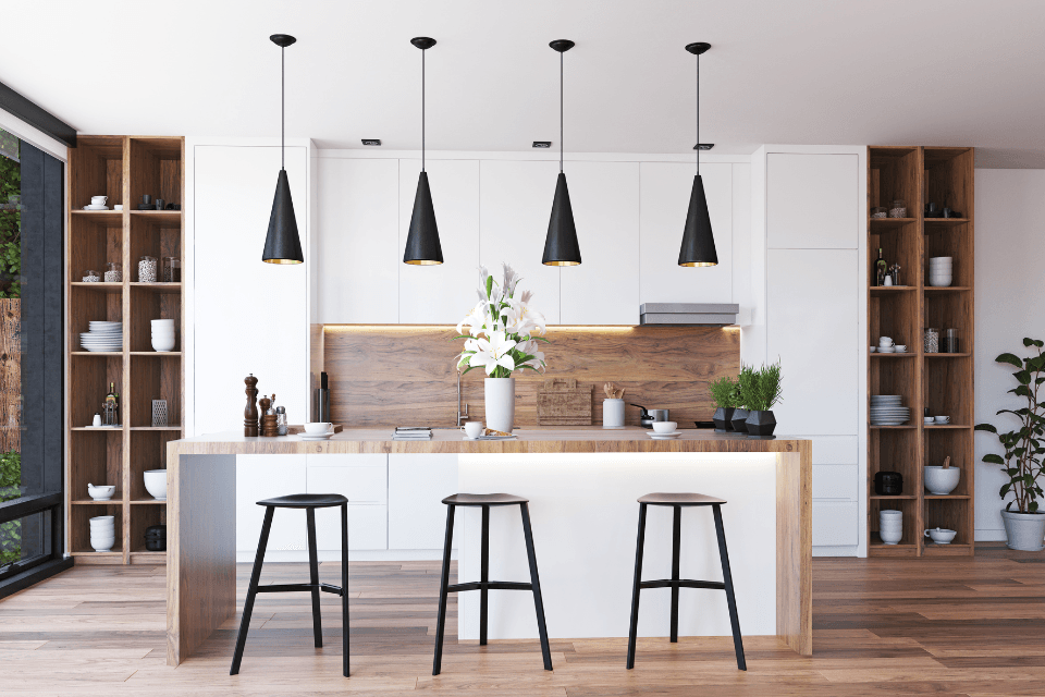 top lighting ideas for your kitchen remodel island with barstools and pendant lights custom built michigan