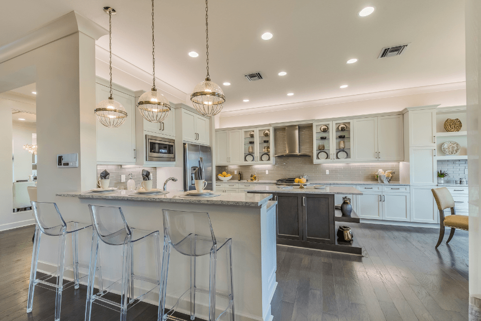 how to choose the best light fixtures for your kitchen remodel with pendant and recessed lighting custom built michigan