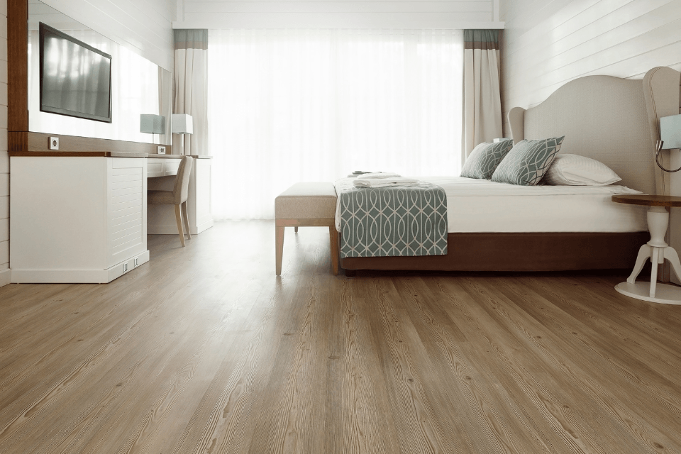 enhancing your homes flooring comparing popular material costs bedroom hardwood floor custom built michigan