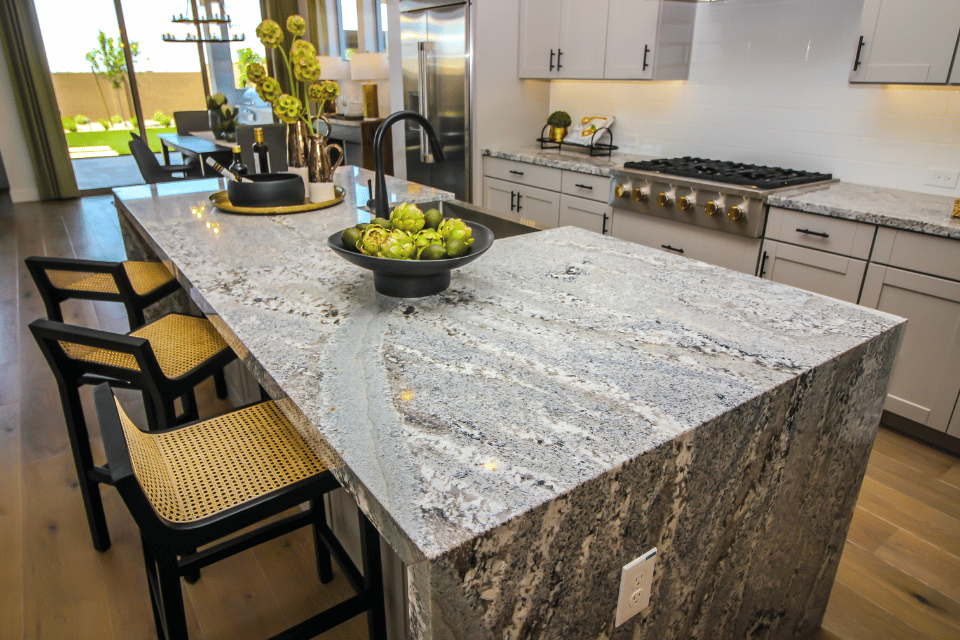 unique kitchen island ideas for your home remodel waterfall countertop with sink custom built michigan